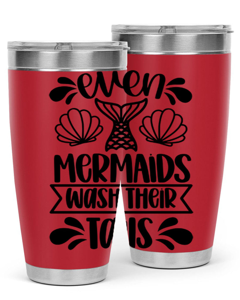 even mermaids wash their tails 42#- bathroom- Tumbler