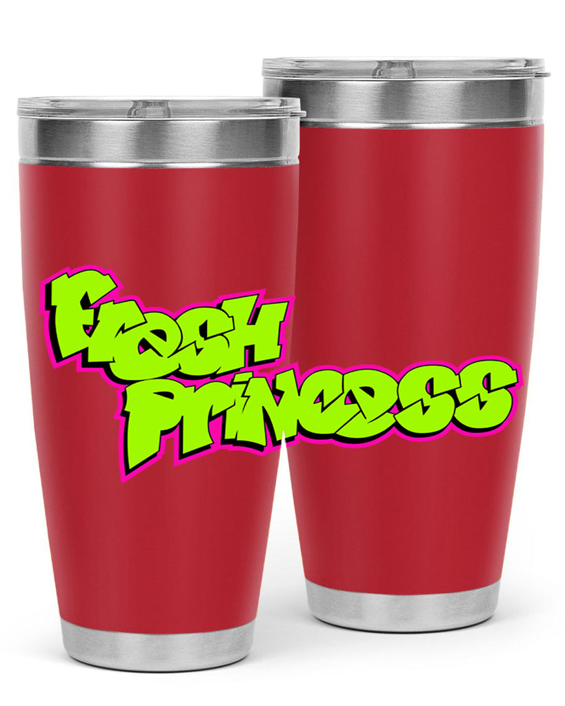 fresh princess 145#- black words phrases- Cotton Tank