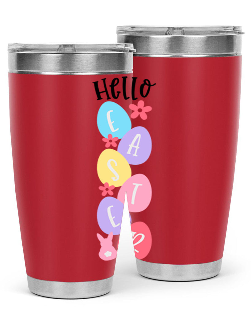 hello easter 32#- easter- Tumbler