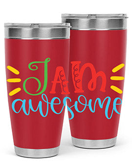 i am awesome Style 18#- autism- Tumbler