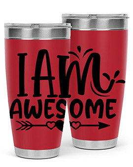 i am awesome Style 19#- autism- Tumbler