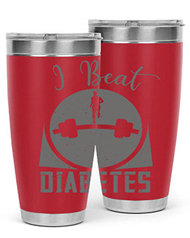 i beat diabetes Style 33#- diabetes- Tumbler