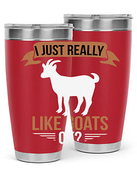 i just really like goats ok Style 3#- goat- Tumbler