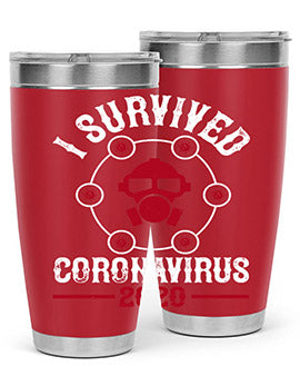 i survived coronavirus Style 32#- corona virus- Tumbler