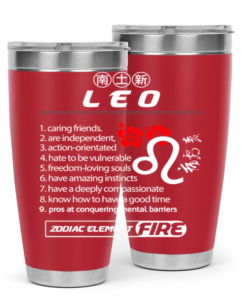 leo 307#- zodiac- Tumbler