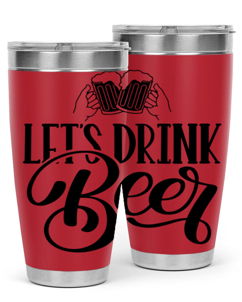 lets drink beer 29#- beer- Tumbler