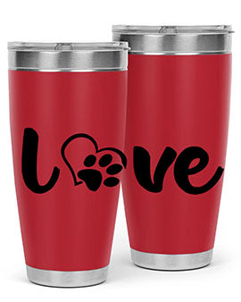 love Style 71#- dog- Tumbler