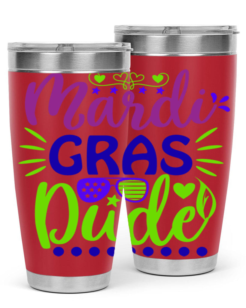 mardi gras dude 9#- mardi gras- Tumbler