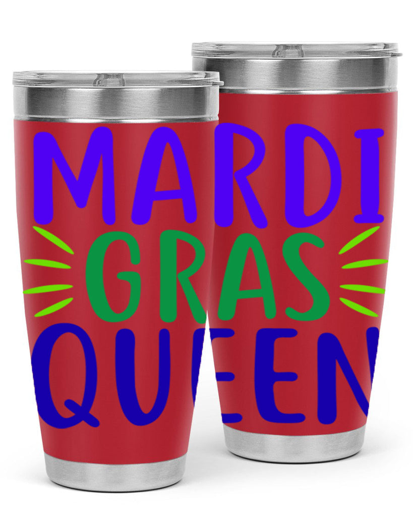 mardi gras queen 7#- mardi gras- Tumbler
