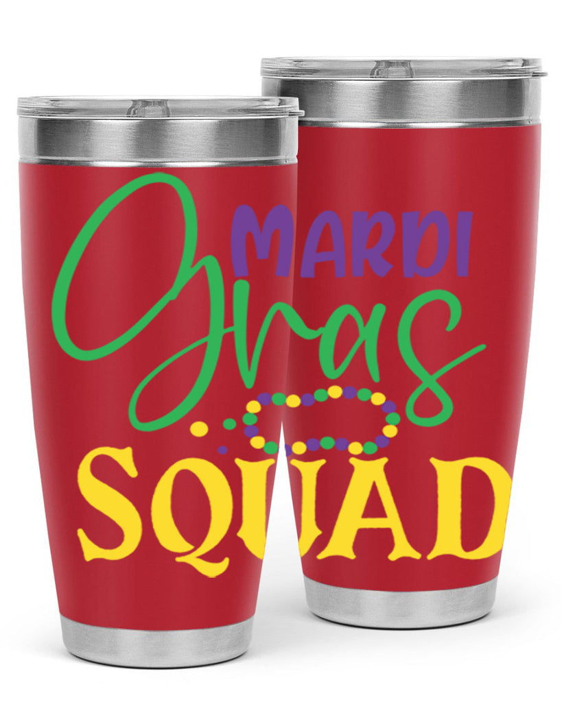 mardi gras squad 78#- mardi gras- Tumbler