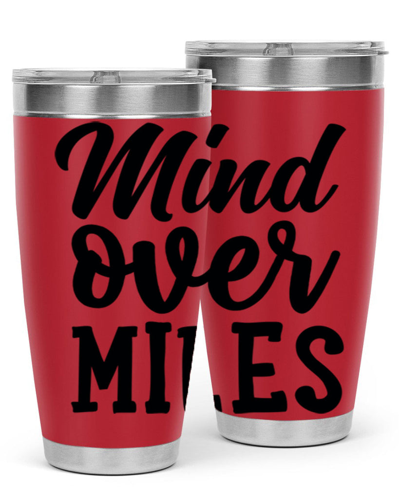 mind over miles 28#- gym- Tumbler