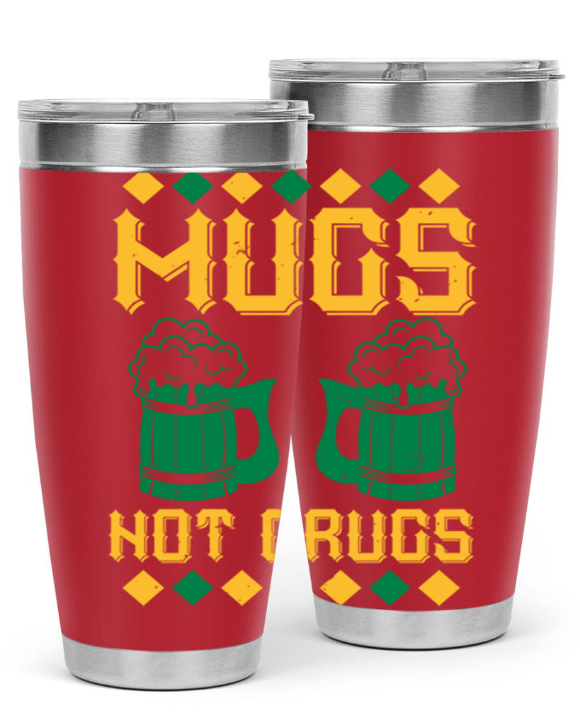 mugs not drugs 59#- beer- Tumbler