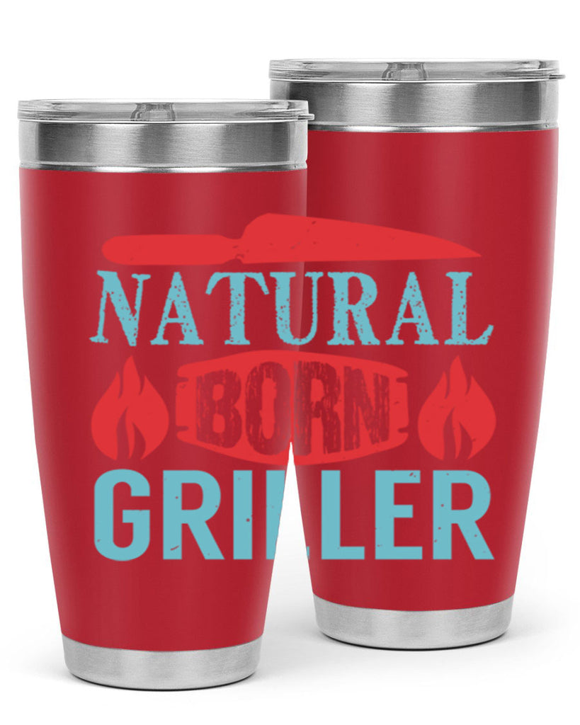 natural born griller 19#- bbq- Tumbler