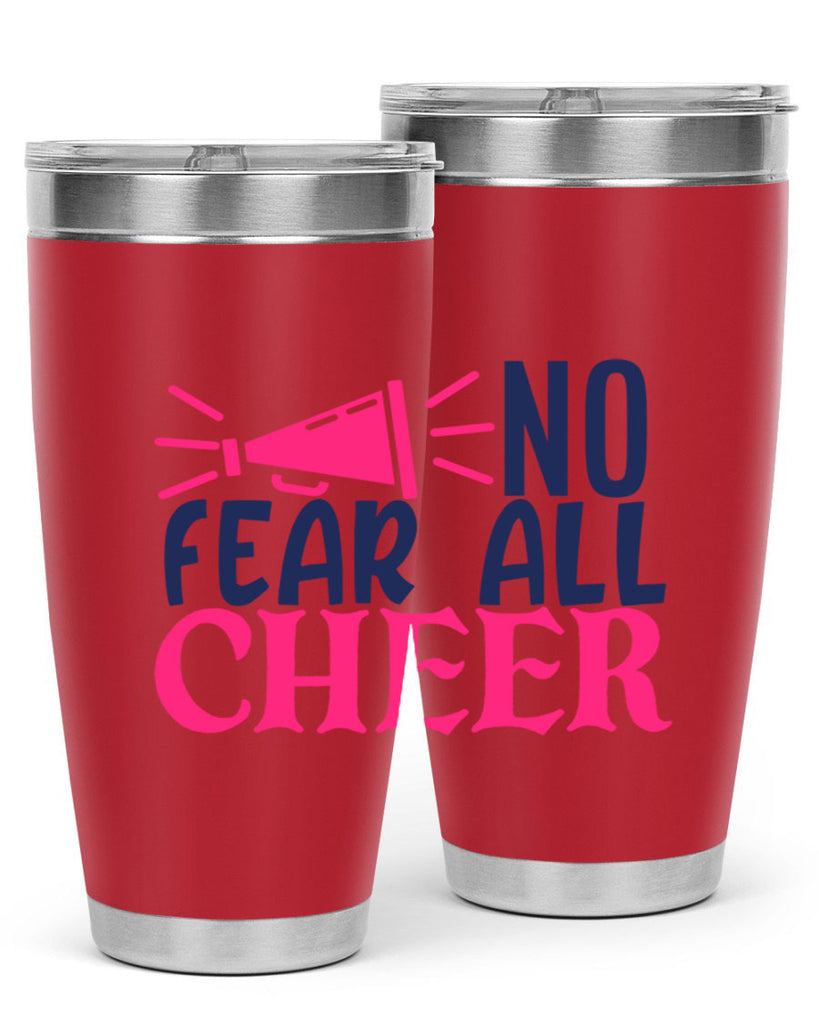 no fear all cheer 1739#- cheer- Tumbler
