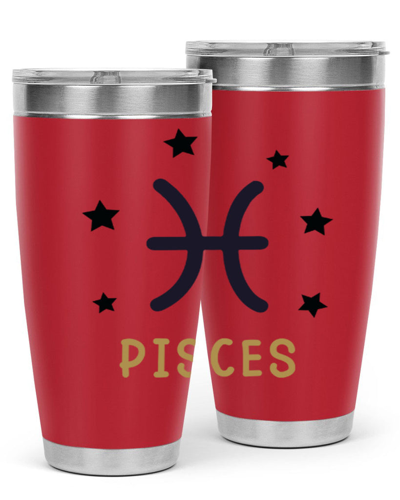 pisces 355#- zodiac- Tumbler