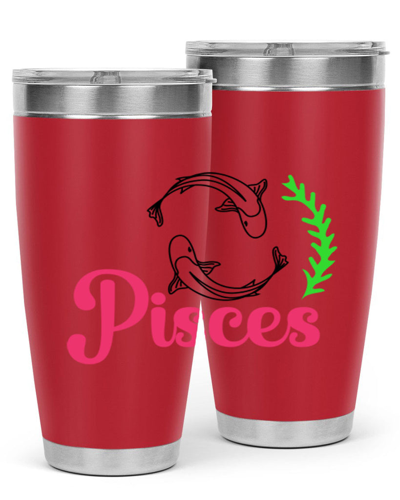 pisces 372#- zodiac- Tumbler