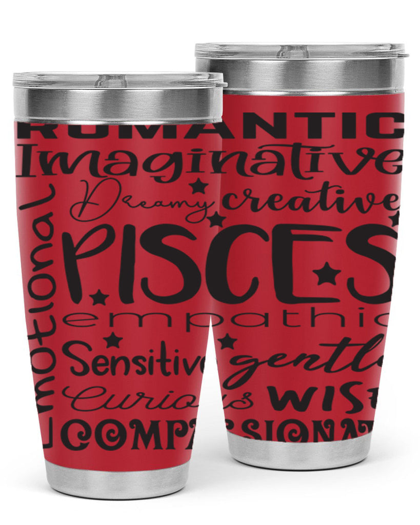 pisces 570#- zodiac- Tumbler