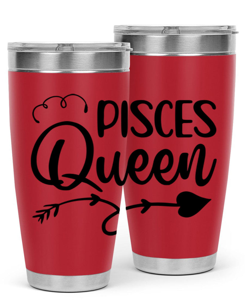 pisces queen 379#- zodiac- Tumbler