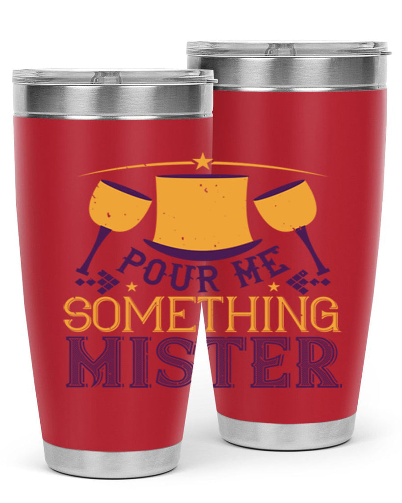 pour me something mister 38#- mardi gras- Tumbler