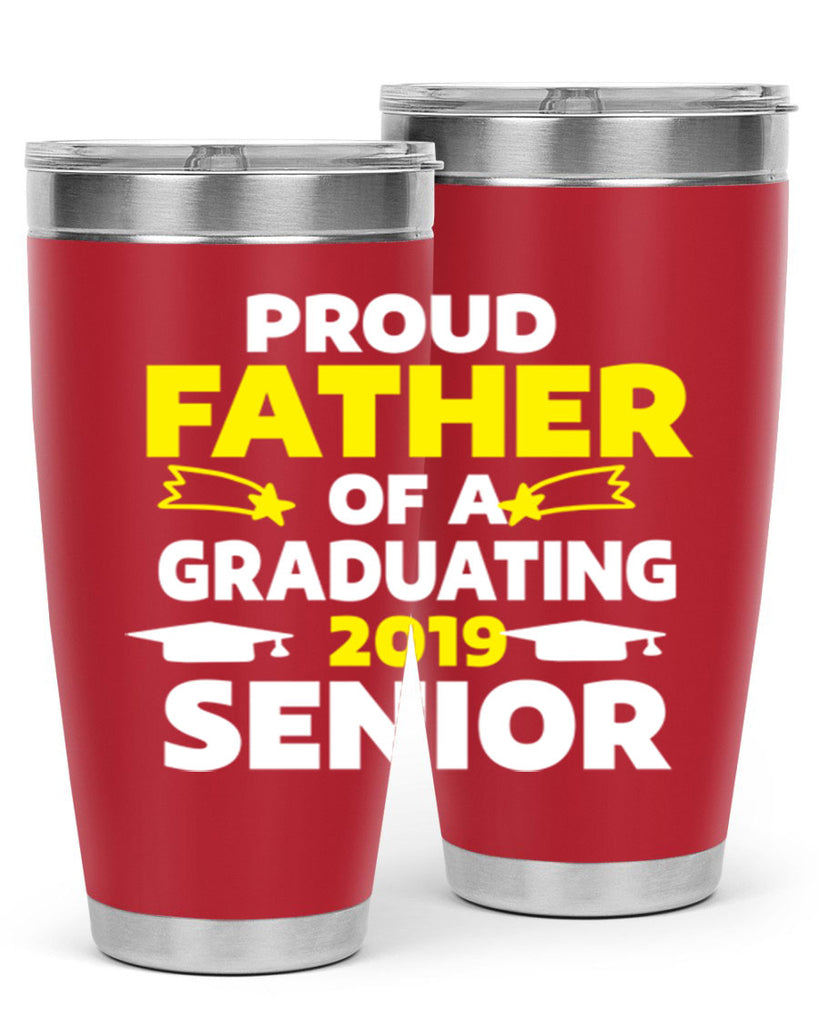 proud father of a graduating 264#- fathers day- Tumbler