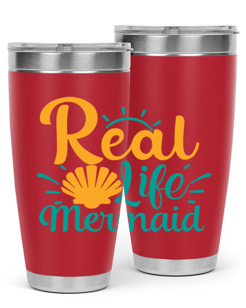 real life mermaid Style 79#- summer- Tumbler