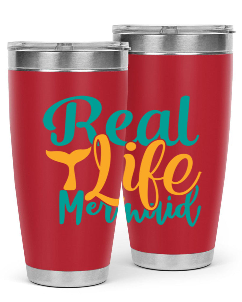 real life mermaid Style 80#- summer- Tumbler