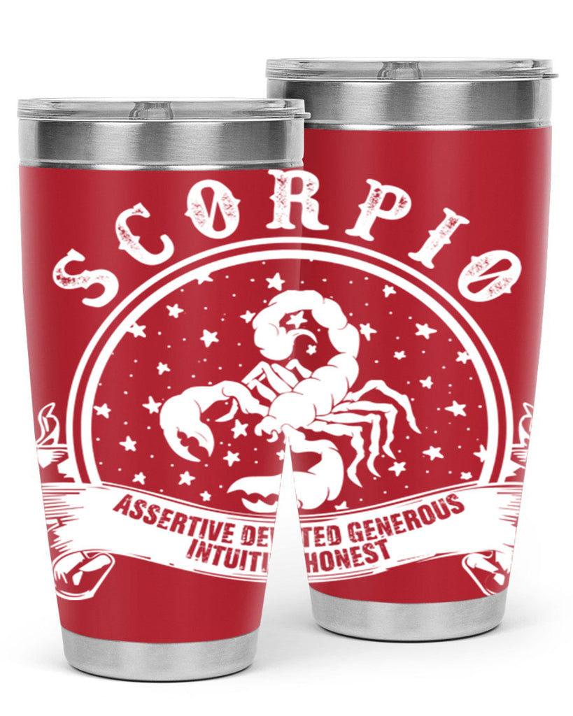 scorpio 30#- zodiac- Tumbler