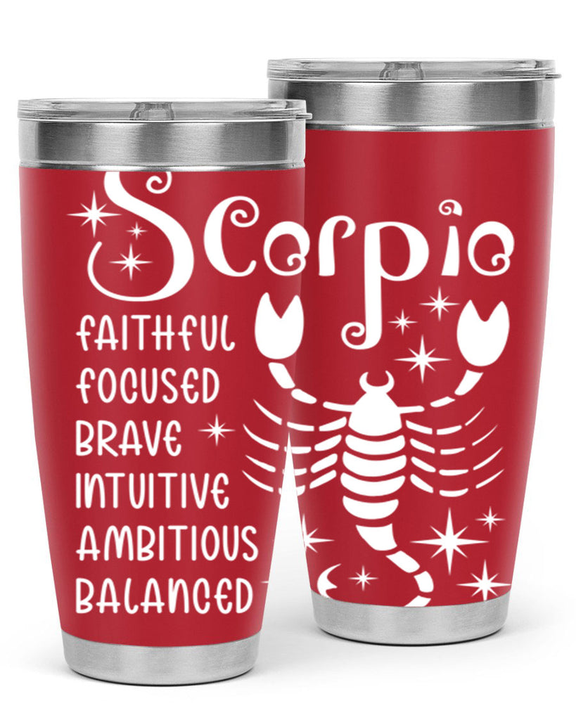 scorpio 435#- zodiac- Tumbler