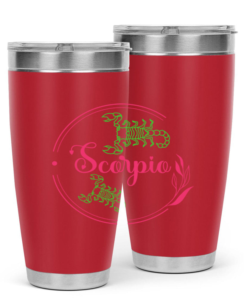 scorpio 437#- zodiac- Tumbler