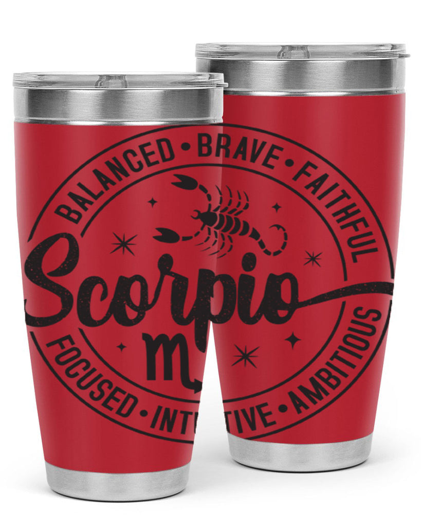 scorpio 438#- zodiac- Tumbler