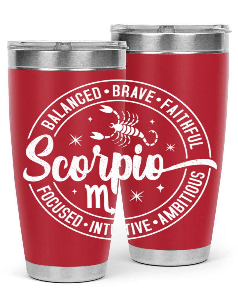 scorpio 439#- zodiac- Tumbler