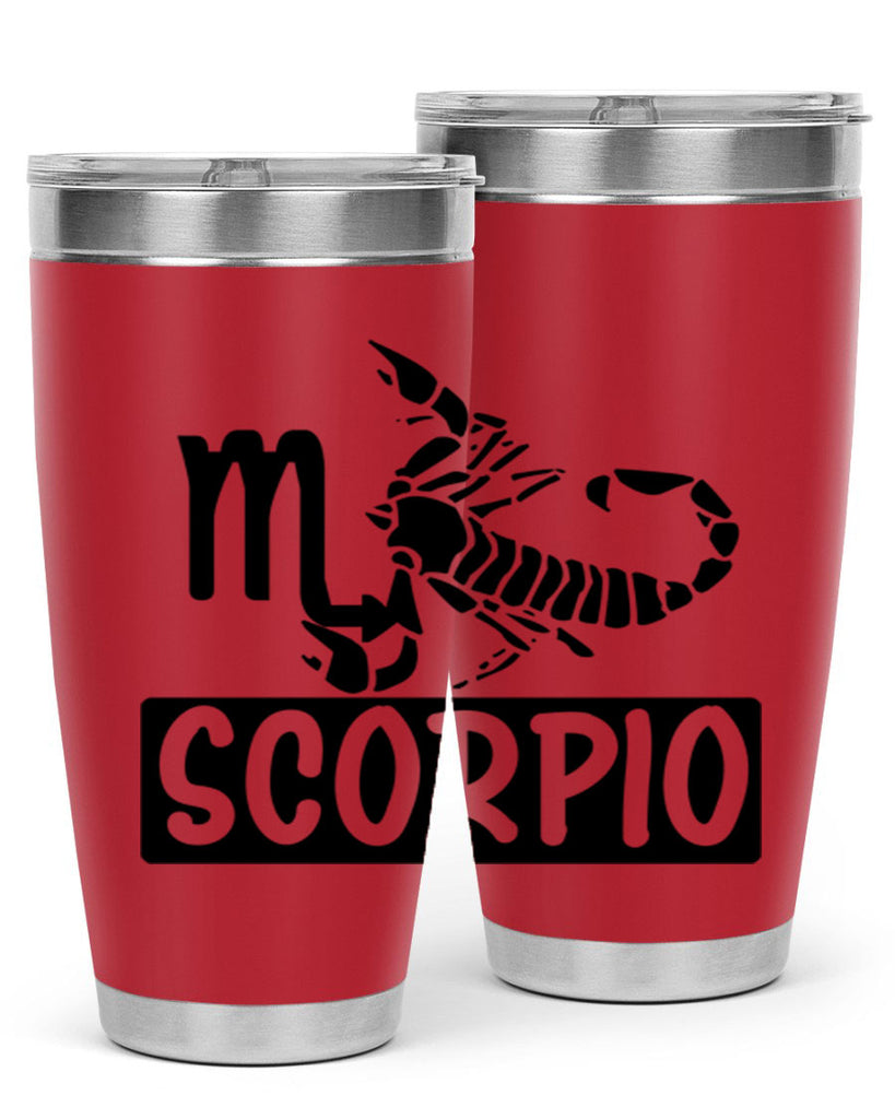 scorpio 440#- zodiac- Tumbler