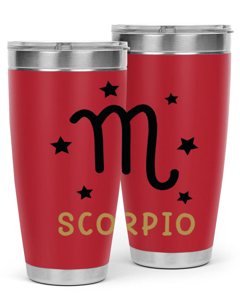 scorpio 455#- zodiac- Tumbler