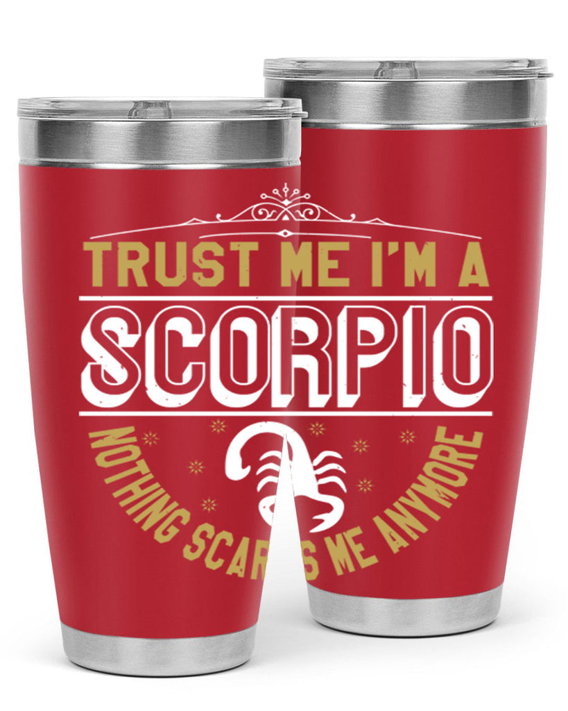 scorpio 458#- zodiac- Tumbler
