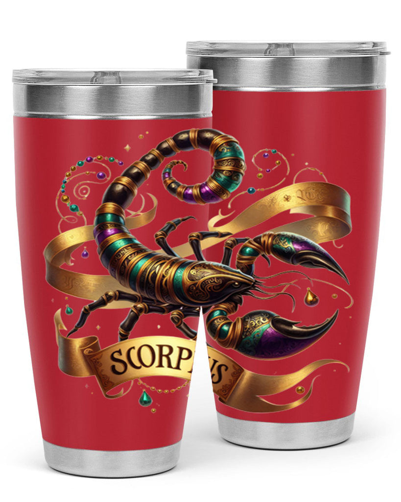 scorpio 459#- zodiac- Tumbler