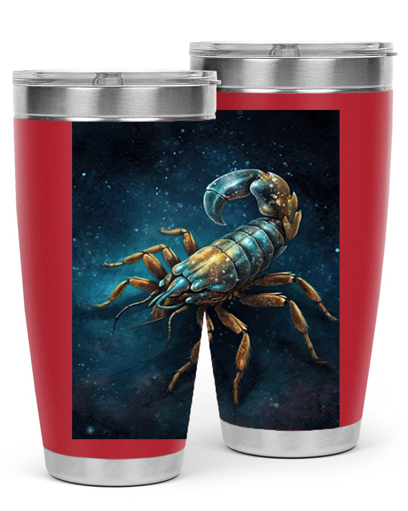 scorpio 46#- zodiac- Tumbler