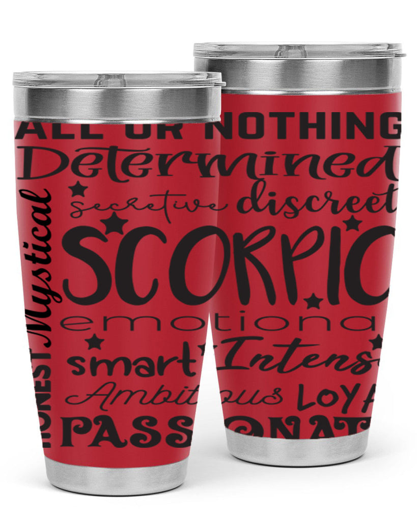 scorpio 572#- zodiac- Tumbler