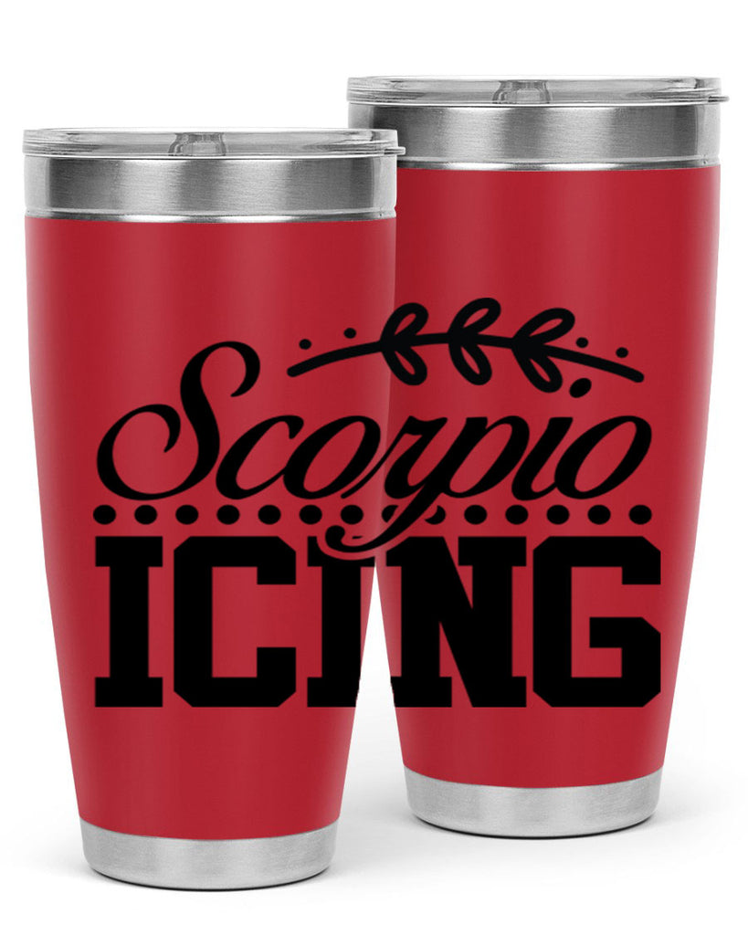 scorpio icing 442#- zodiac- Tumbler