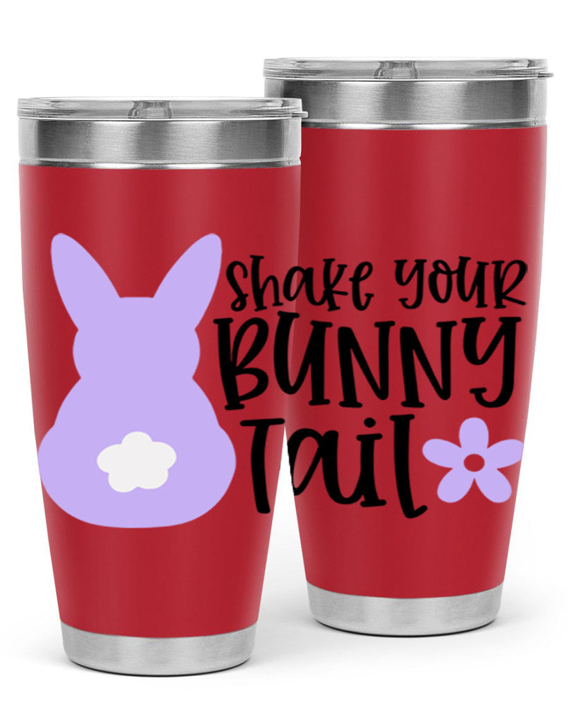 shake your bunny tail 12#- easter- Tumbler