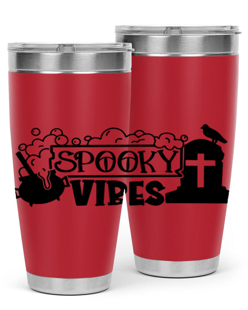 spooky vibes 20#- halloween- Tumbler