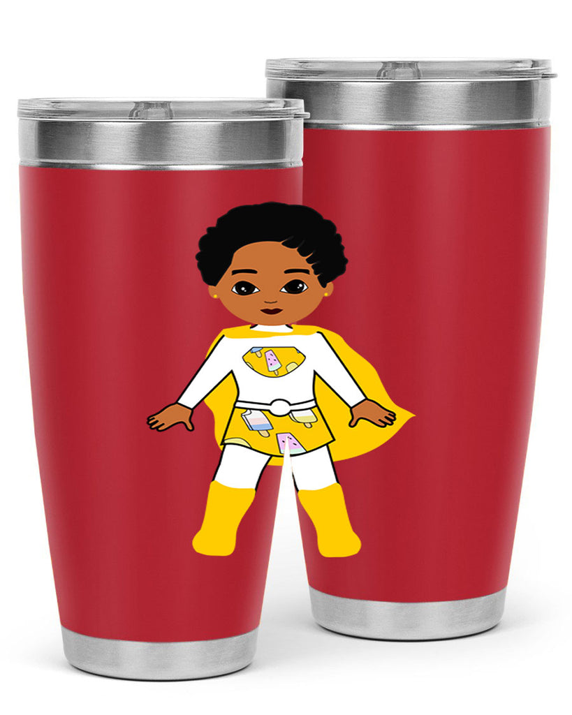 super kid 10#- black men - boys- tumbler