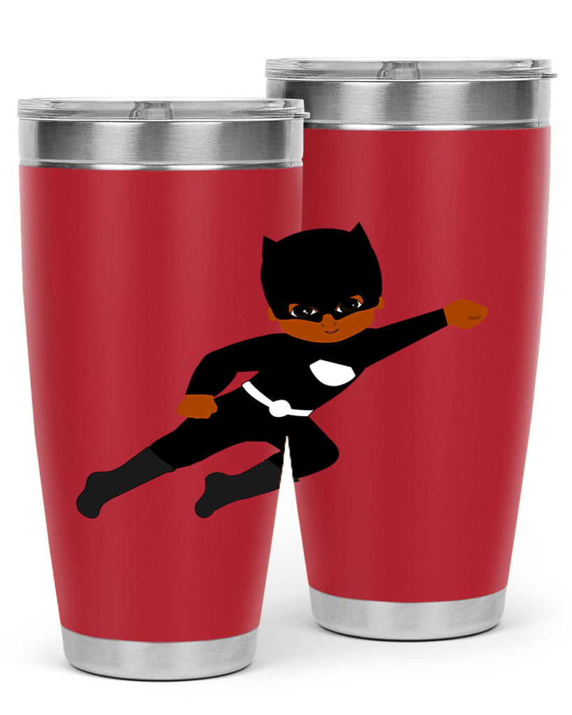super kid 12#- black men - boys- tumbler