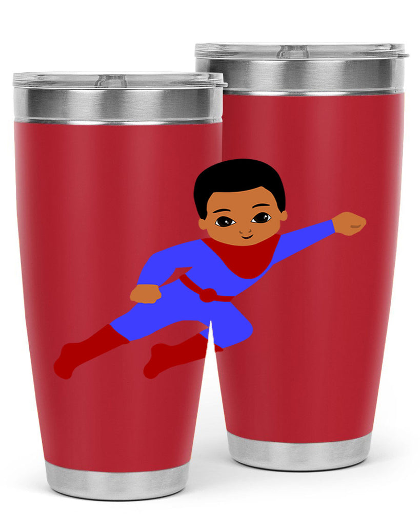 super kid 14#- black men - boys- tumbler