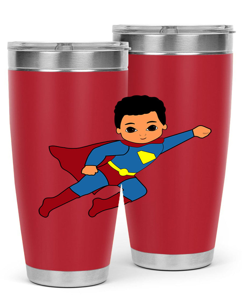 super kid 15#- black men - boys- tumbler