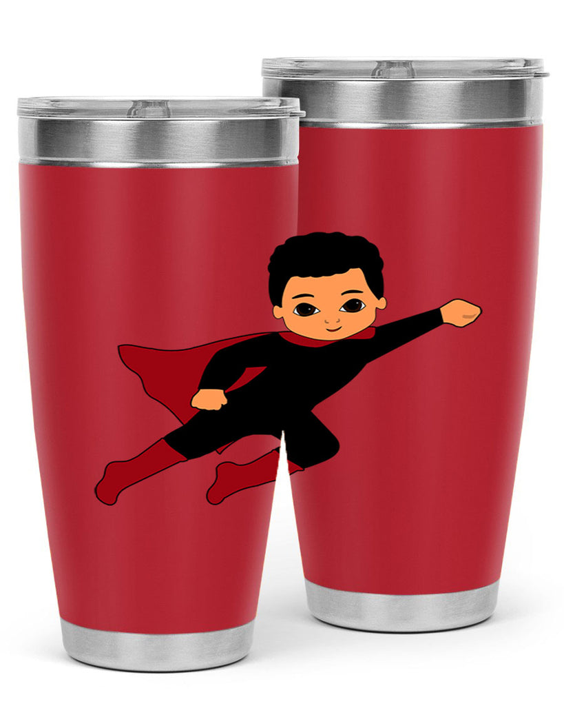 super kid 9#- black men - boys- tumbler