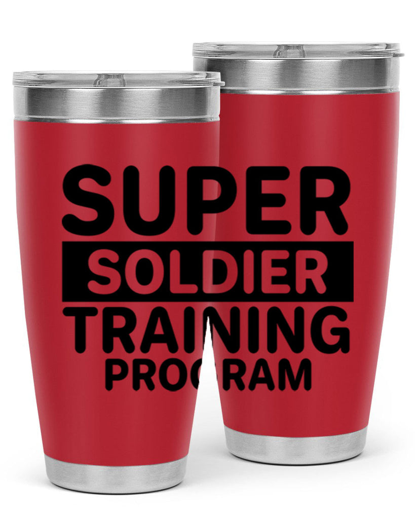 super soldier training program 397#- winter- Tumbler