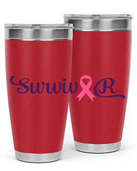 survivor Style 3#- breast cancer- Tumbler