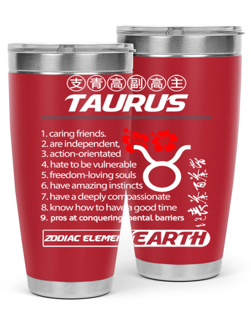 taurus 518#- zodiac- Tumbler