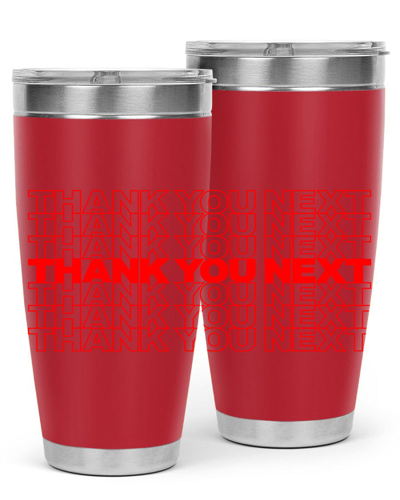 thank you next 22#- black words phrases- Cotton Tank
