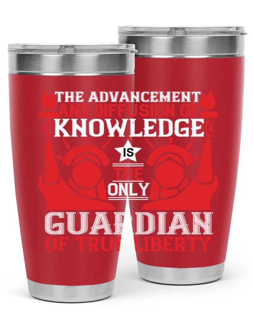 the advencement and diffusion of knowledge Style 190#- Fourt Of July- Tumbler